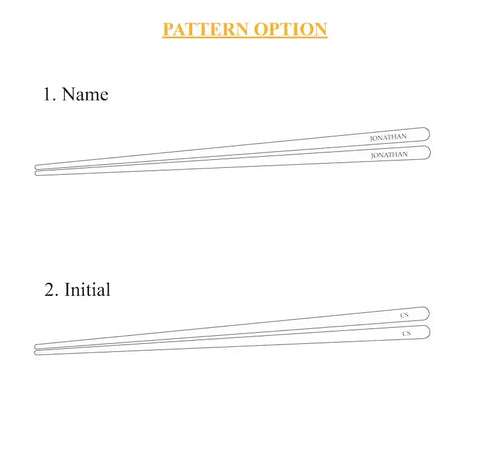 Personalised Engraved Premium Wooden Chopsticks With Rest - Coastal Villa Homeware